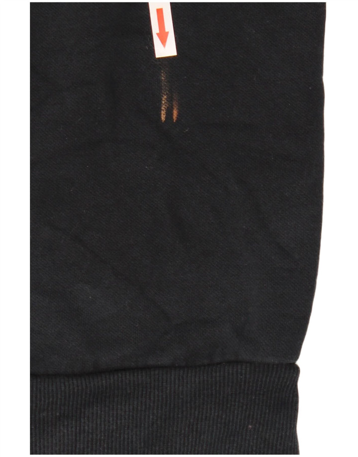 Ανδρικό γραφικό φούτερ Puma Jumper, μεσαίο μπλε βαμβακερό