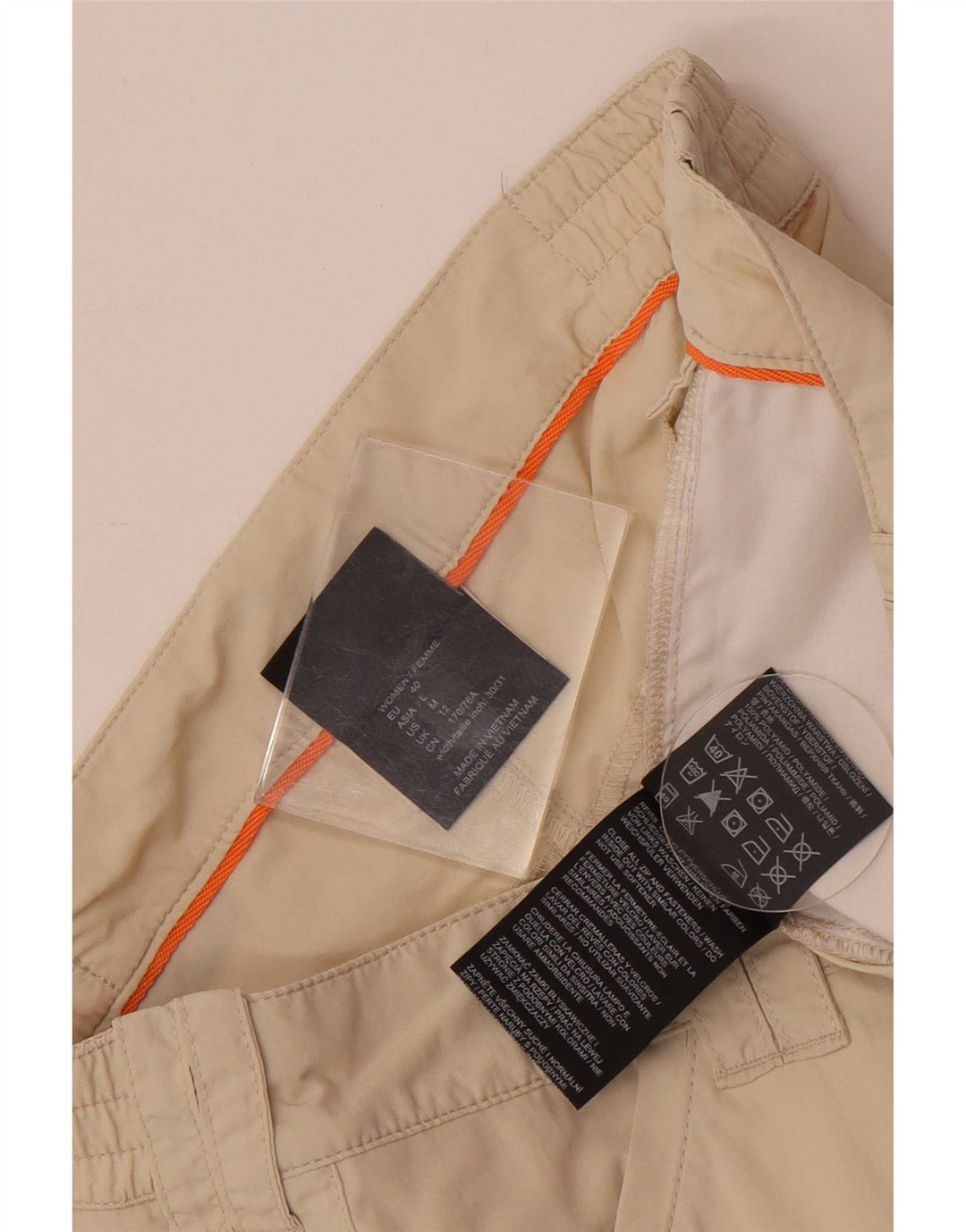 Jack Wolfskin γυναικείο σορτς Chino UK 12 Medium W32 Beige Polyamide