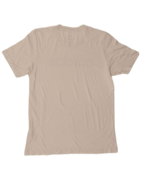 Ανδρικό γραφικό T-Shirt Adidas Top από μεσαίο λευκό βαμβακερό