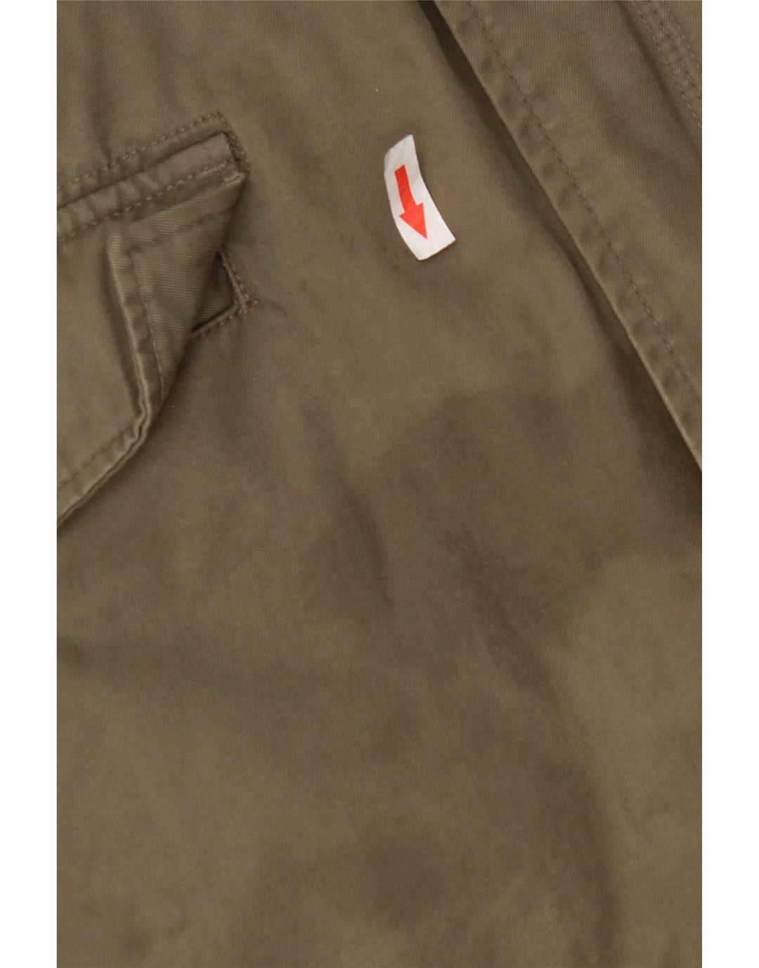 Marks & Spencer Γυναικείο Utility Jacket UK 44 2XL Khaki Cotton