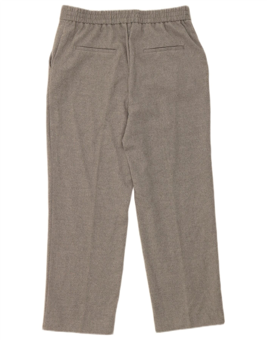 Γυναικείο ίσιο κομμένο παντελόνι Zara Medium W28 L25 Γκρι Πολυεστέρας