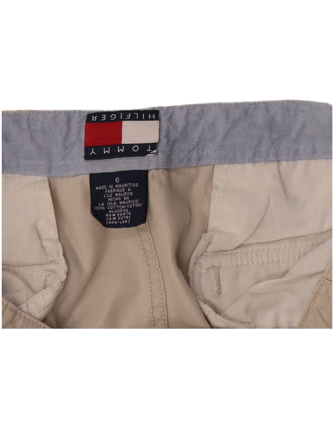 Tommy Hilfiger Γυναικείο Σορτς Cargo US 6 Medium W28 Μπεζ βαμβακερό