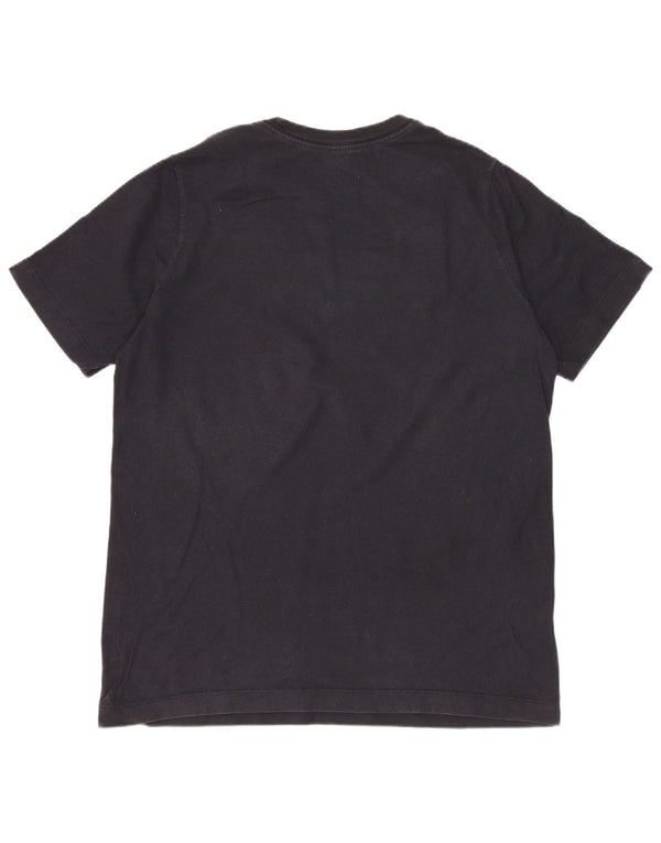 Nike Womens Graphic T-Shirt Top UK 18 XL Black Cotton