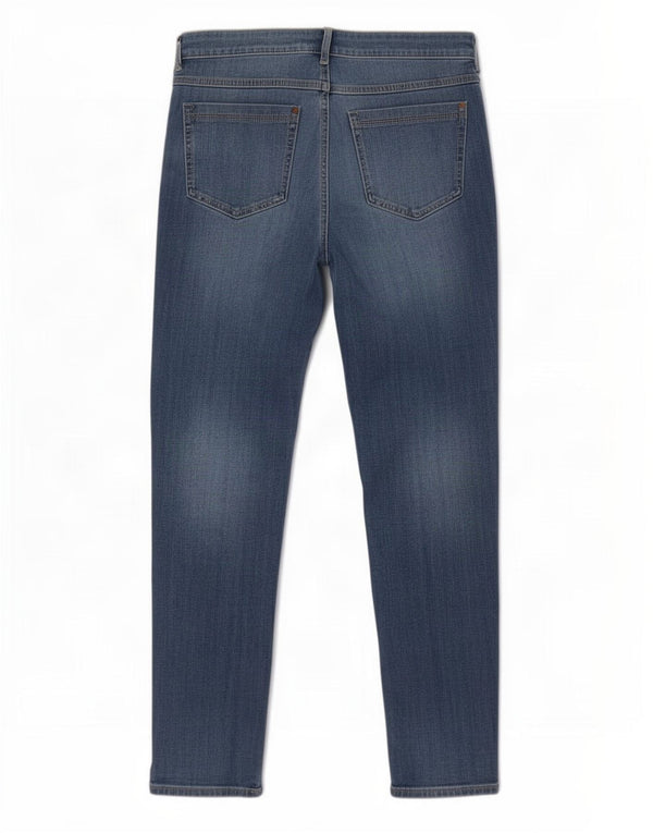 Marks & Spencer Womens Magic Crop Slim Jeans UK 14 Large W32 L25 Blue
