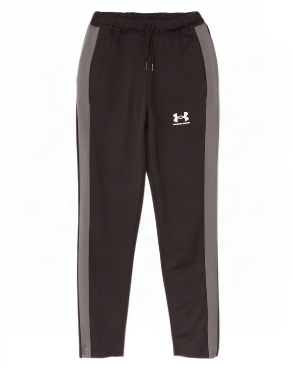 Under Armour Γυναικεία αθλητική φόρμα παντελόνι UK 4 XS Μαύρο Colourblock Πολυεστέρας