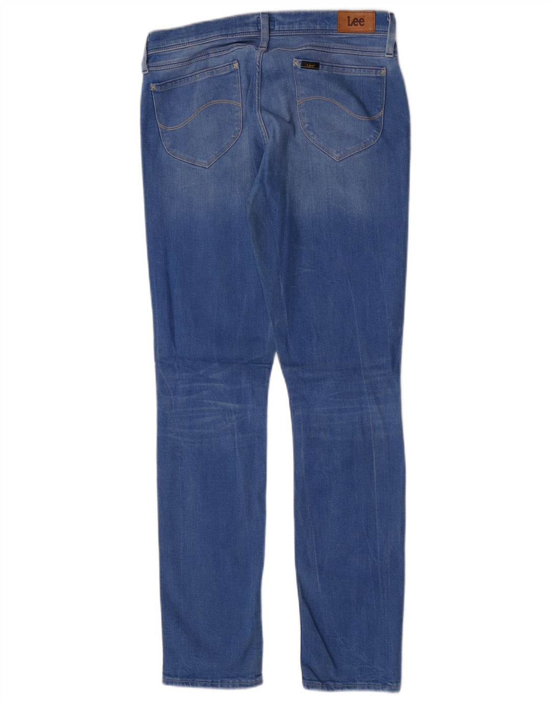 Lee Womens Jade Slim Jeans W31 L31 Blue Cotton