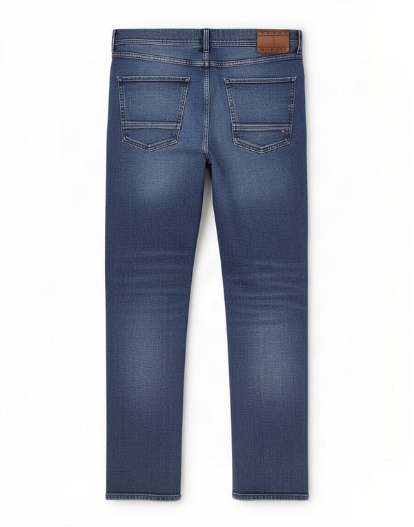 Tommy Hilfiger Ανδρικό Jeans Denton Straight W36 L30 Blue Cotton