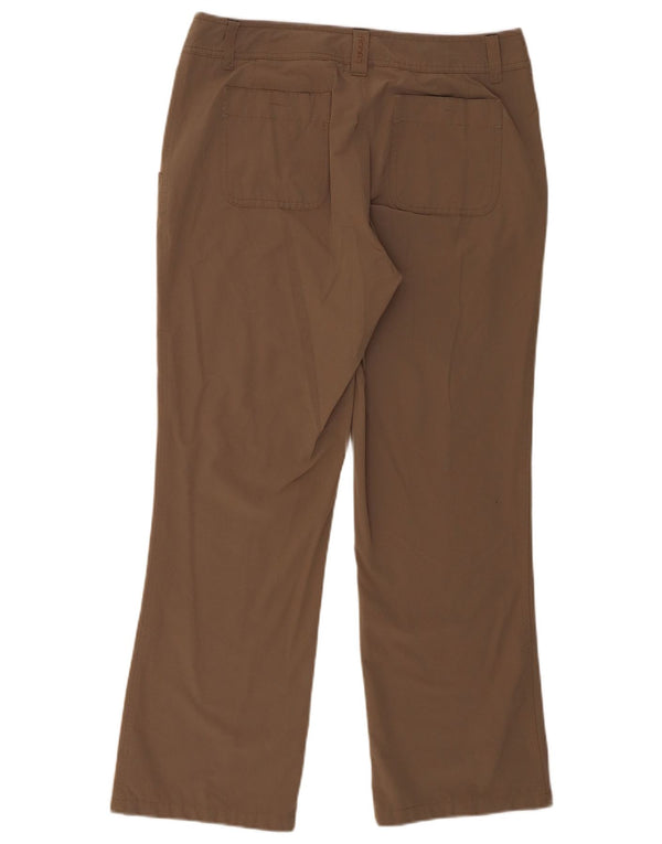 Rohan γυναικείο ίσιο παντελόνι Chino UK 12 Medium W34 L28 Brown Polyamide