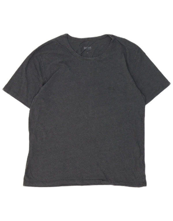 Ανδρικό T-Shirt Hugo Boss Top XL Γκρι βαμβακερό
