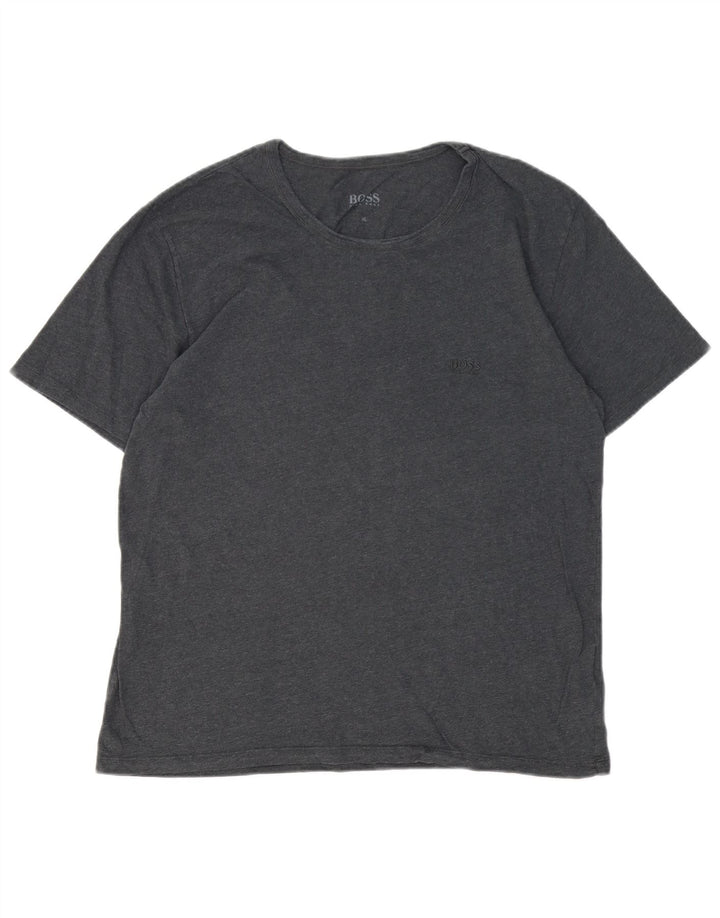 Ανδρικό T-Shirt Hugo Boss Top XL Γκρι βαμβακερό