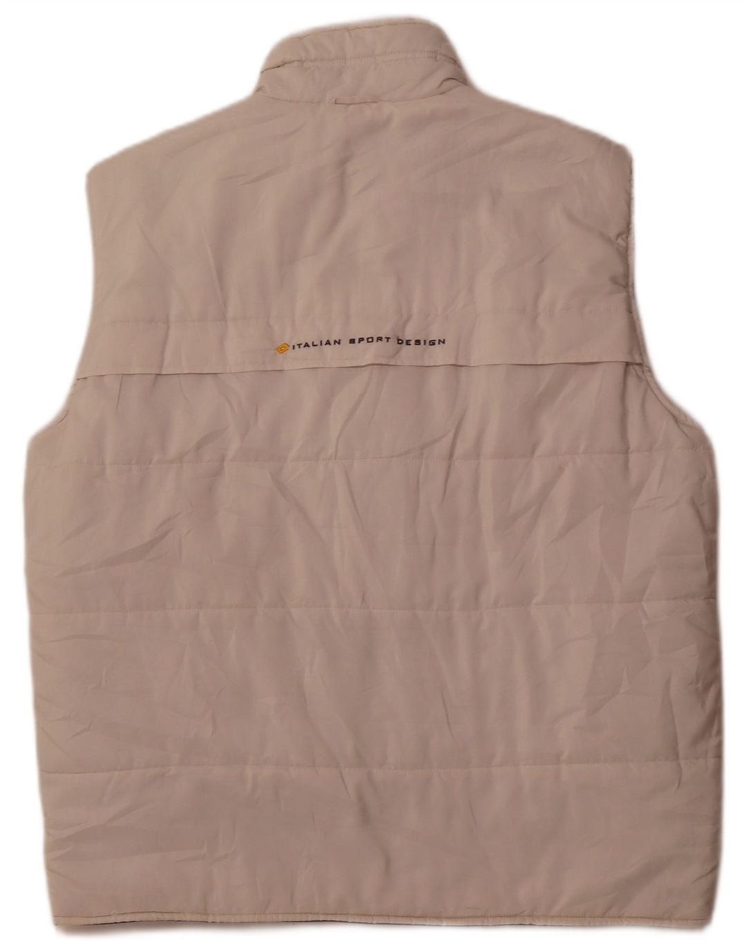 Lotto Mens Padded Gilet IT 52 XL Off White Polyester