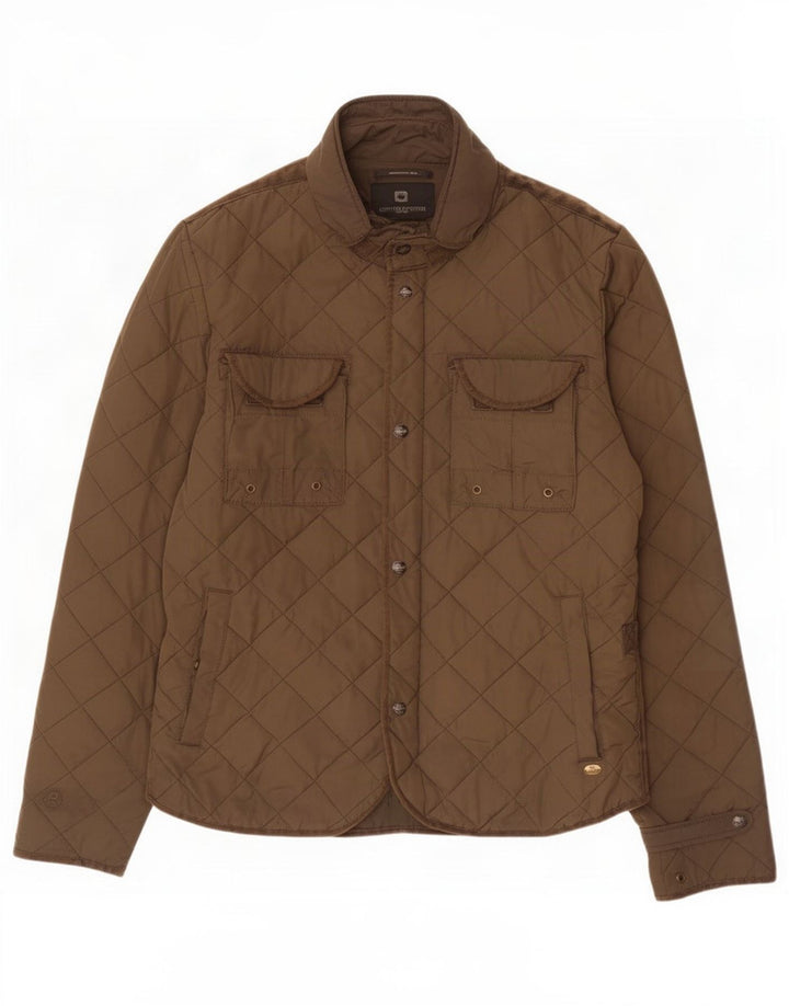 Scotch & Soda Ανδρικό καπιτονέ μπουφάν UK 40 Large Khaki Polyester