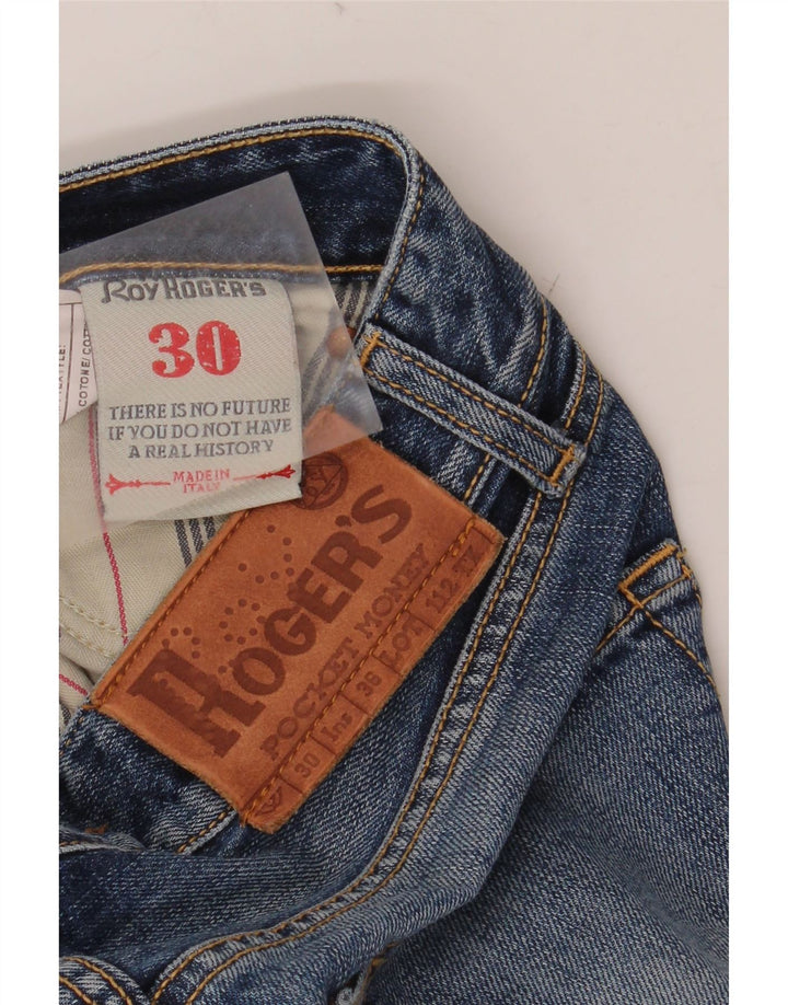 ROY ROGERS Γυναικείο ίσιο τζιν W30 L32 Μπλε βαμβακερό