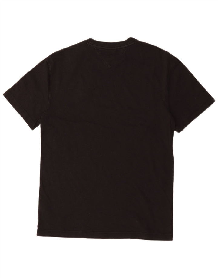 Ανδρικό T-Shirt Tommy Hilfiger Top Μικρό μαύρο βαμβακερό