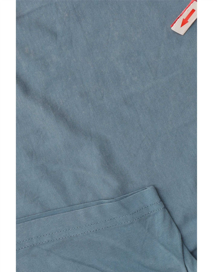 Ανδρικό γραφικό μπλουζάκι Paul Smith Top από μεσαίο μπλε βαμβακερό