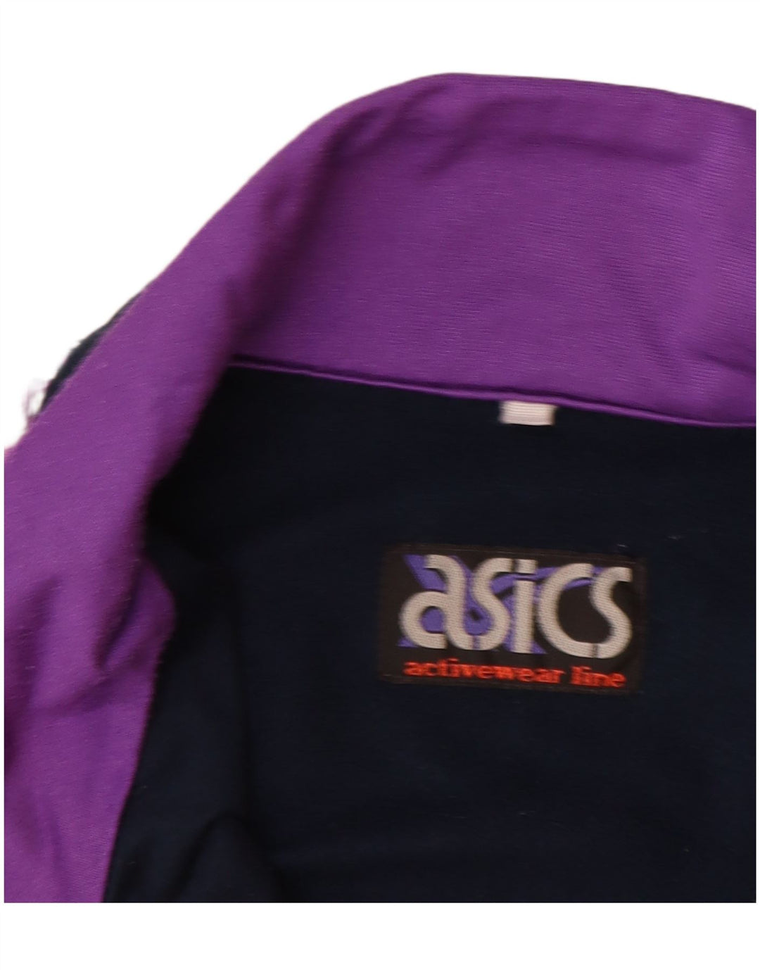 ASICS Ανδρική φόρμα αθλητικής φόρμας γραφικών Top Jacket Μεγάλο μπλε μπλε χρώματος