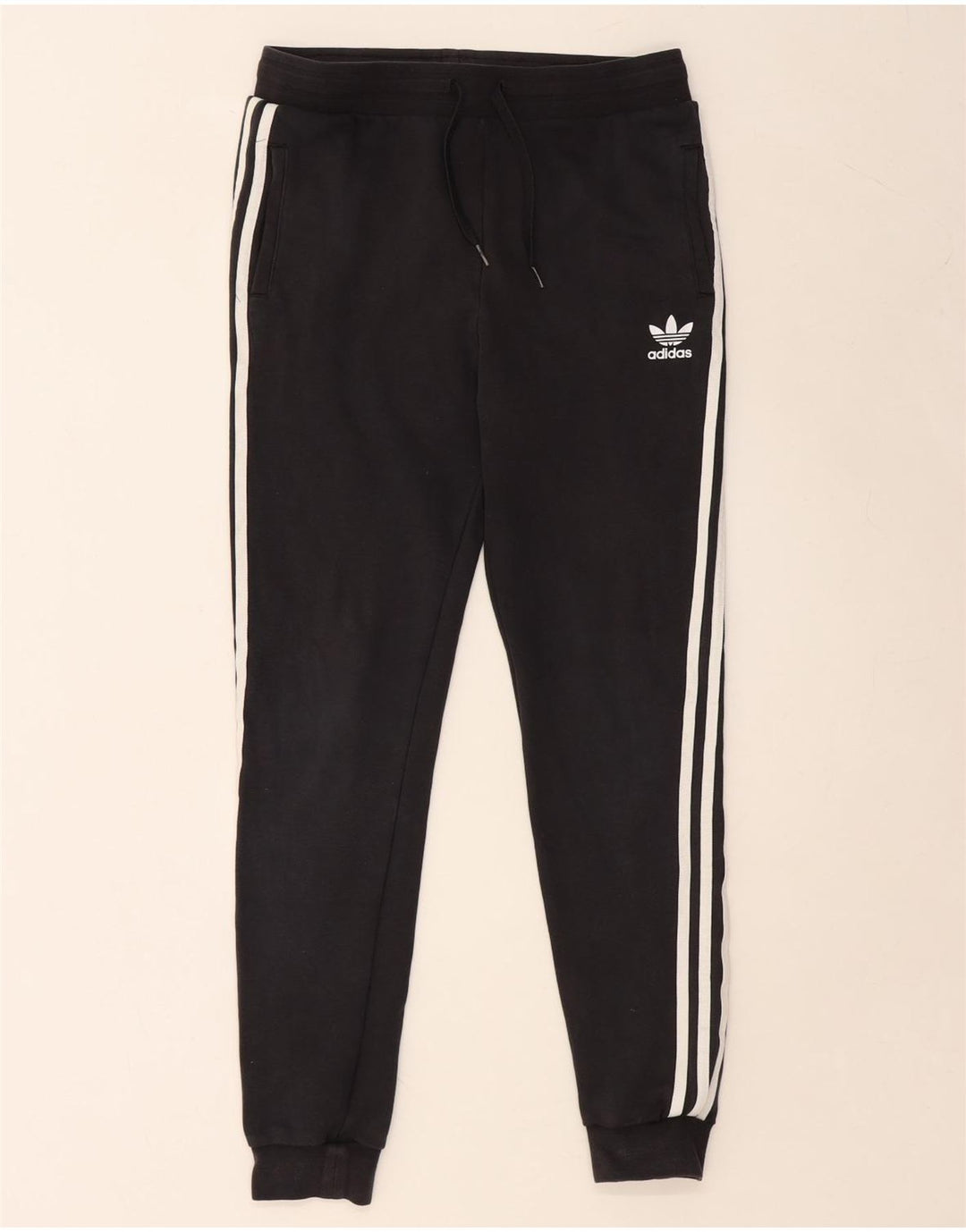 ADIDAS για αγόρια αθλητικά παντελόνια Joggers 14-15 ετών μαύρο βαμβακερό