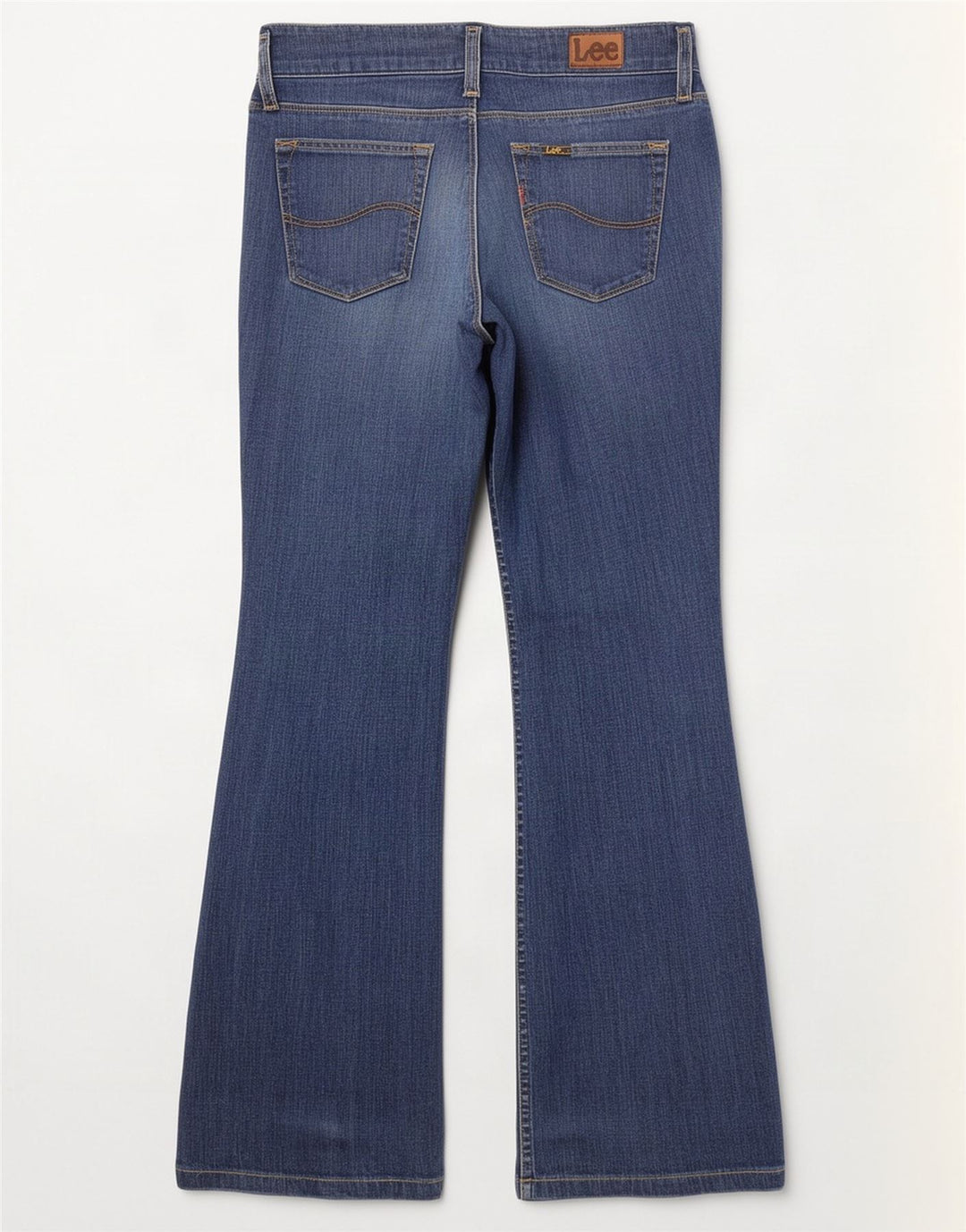 Lee Womens Coral Bootcut Jeans W27 L33 Μπλε βαμβακερό
