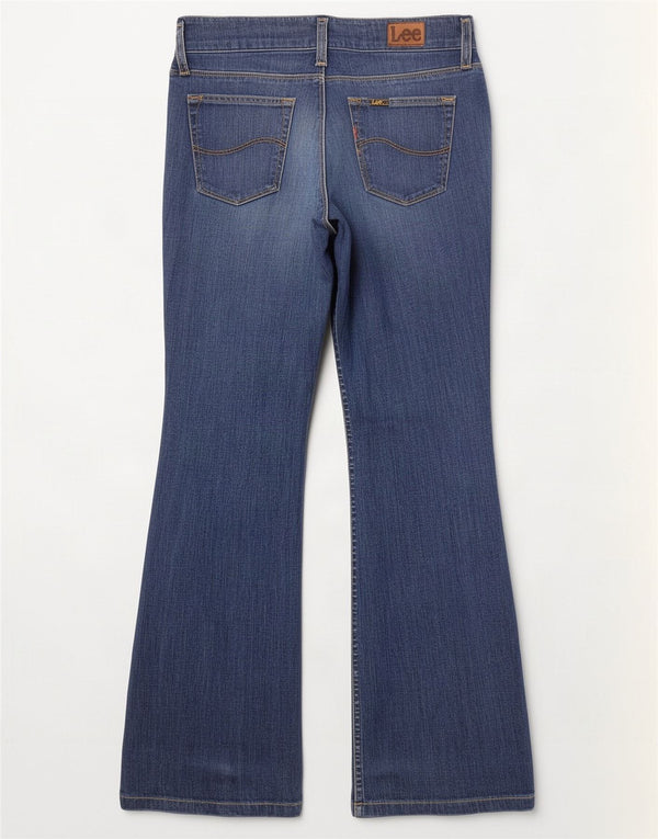 Lee Womens Coral Bootcut Jeans W27 L33 Μπλε βαμβακερό