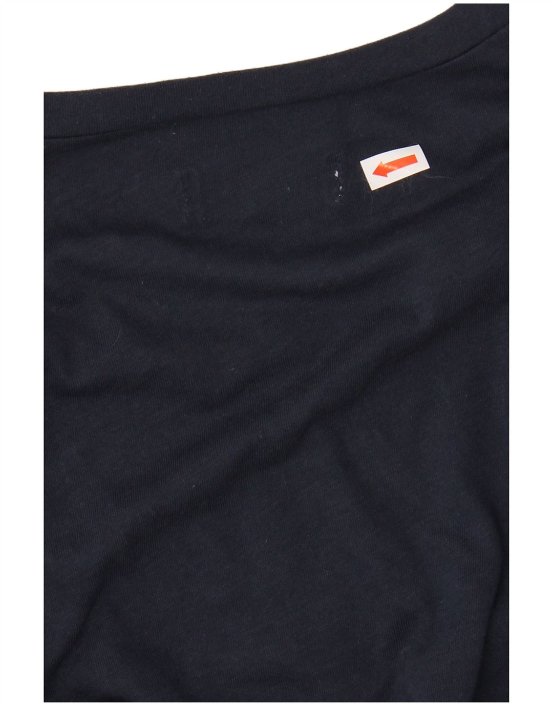 Γυναικείο γραφικό μπλουζάκι HOLLISTER Top UK 6 XS Navy Blue Cotton