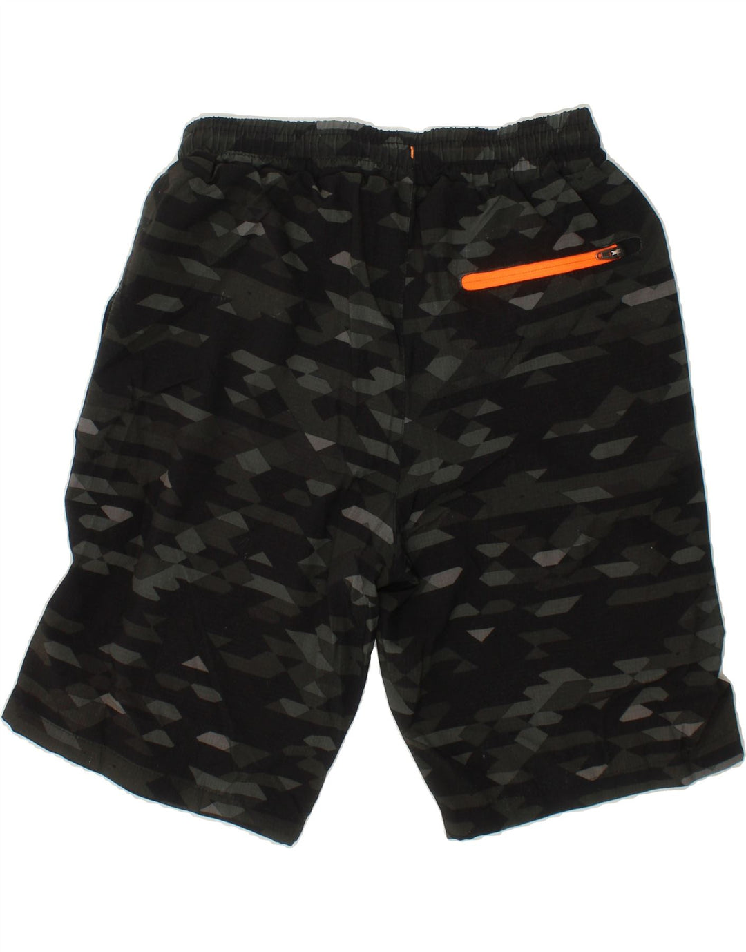 EDDIE BAUER Boys Swimming Shorts 10-11 Years Medium Black Geometric Vintage Eddie Bauer and Second-Hand Eddie Bauer from Messina Hembry 