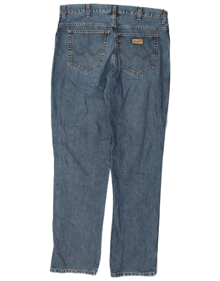 Wrangler Ανδρικό Texas Straight Jeans W38 L36 Μπλε βαμβακερό