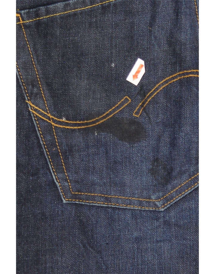 Jack & Jones Ανδρικό Tim Slim Jeans W32 L32 Navy Blue Cotton