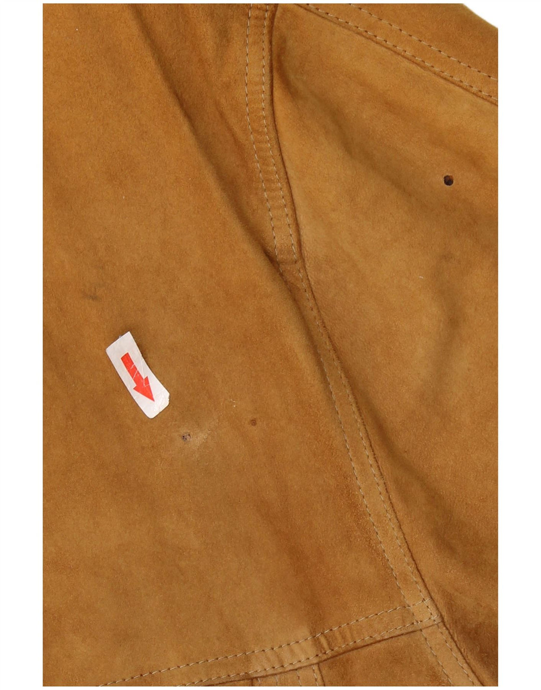 Ανδρικό παλτό ASGARD Suede UK 42 XL Καφέ