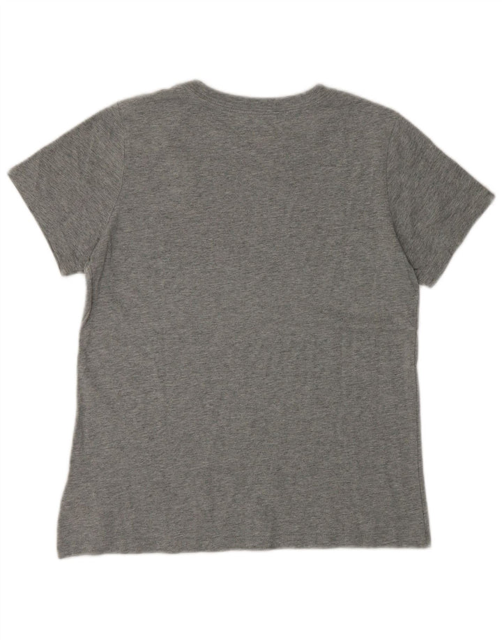 Γυναικείο T-Shirt Converse Top UK 12 μεσαίου γκρι βαμβακερό