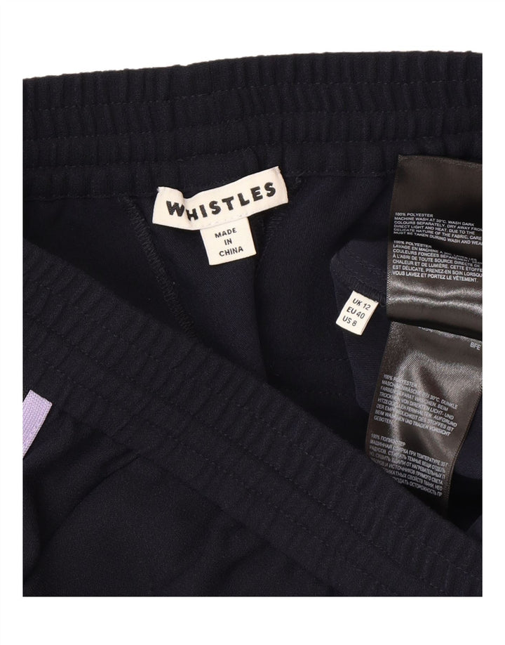 Γυναικεία αθλητικά παντελόνια Whistles UK 12 Medium Navy Blue ριγέ πολυεστέρας