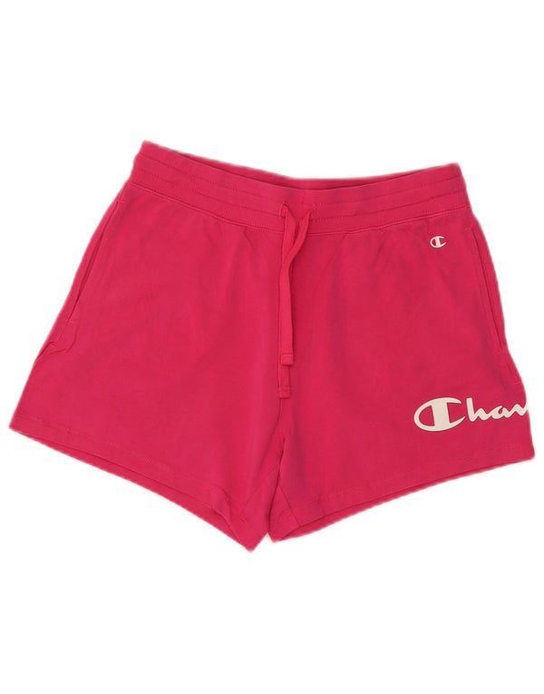 Champion Γυναικεία γραφικά αθλητικά σορτς UK 12 Medium Pink