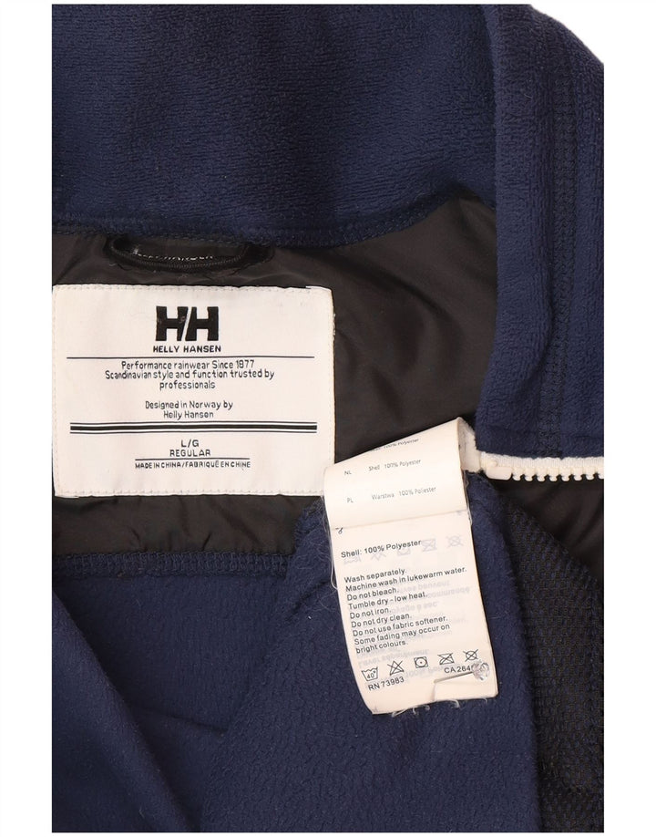 Helly Hansen Ανδρικό Fleece Jacket UK 40 Large Navy Blue Polyester