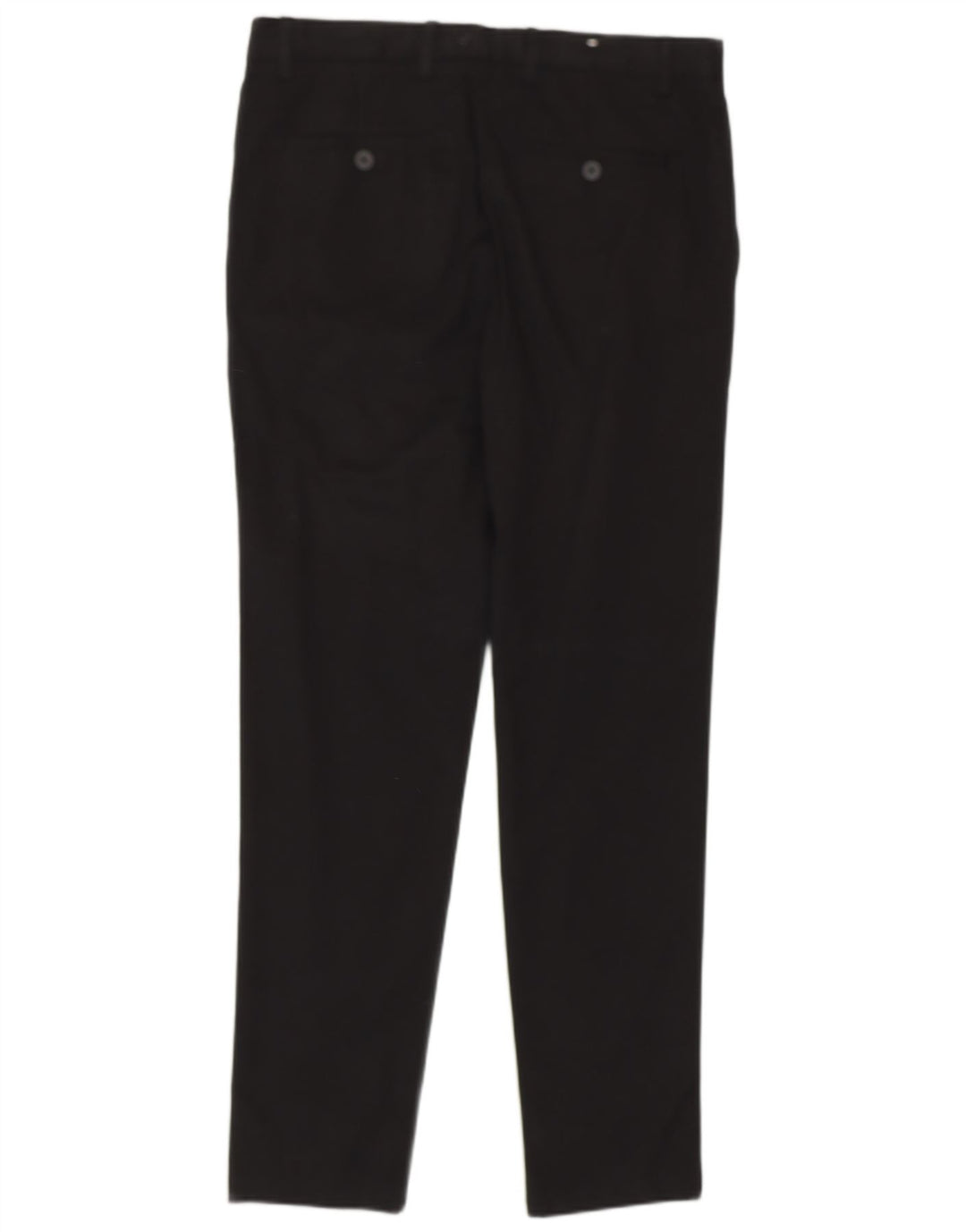 Ανδρικό Slim Suit Παντελόνι ZARA EU 42 Large W32 L31 Μαύρο βαμβακερό