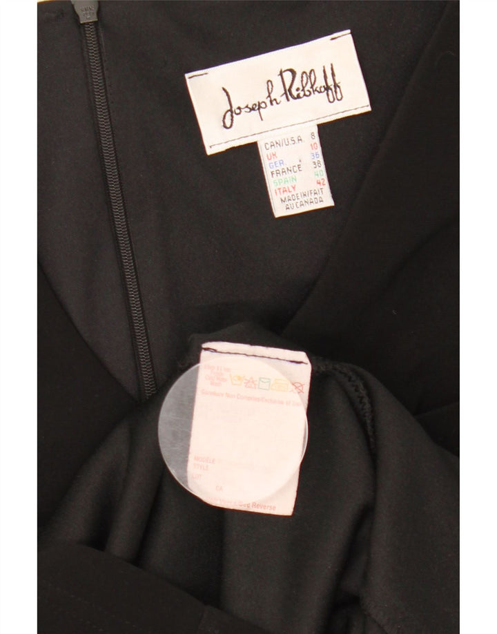 Joseph Ribkoff Γυναικείο φόρεμα A-Line UK 10 Small Black Polyester