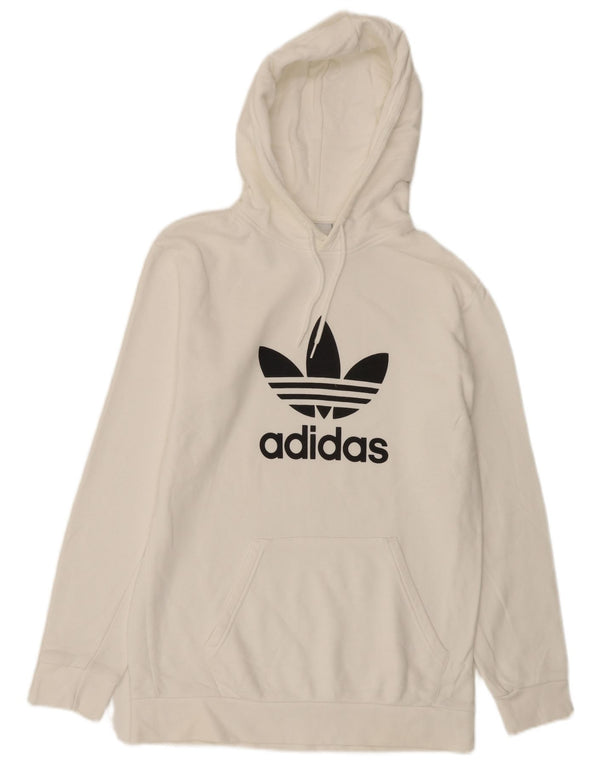 Ανδρικό γραφικό κουκούλα Adidas Small White