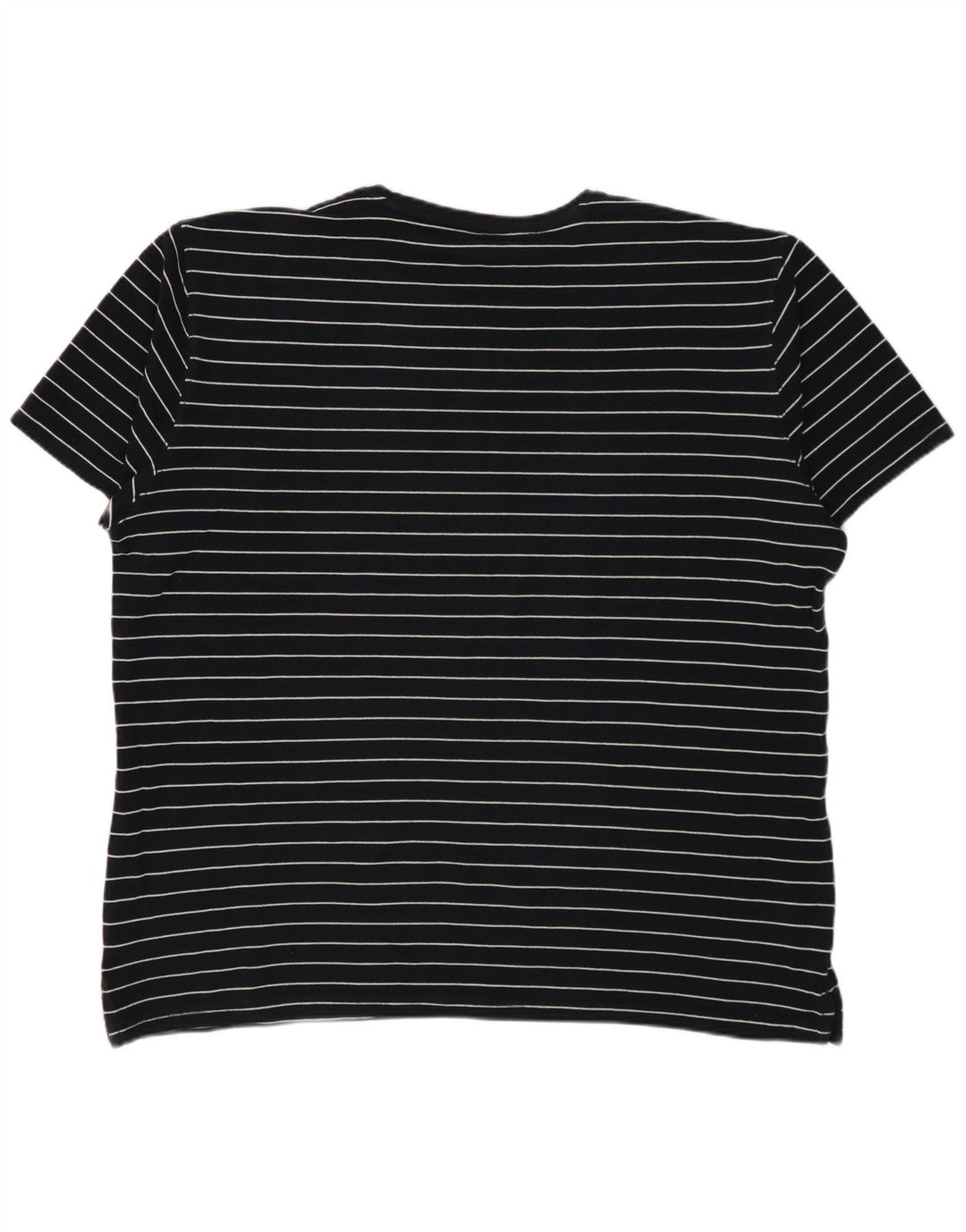 MASSIMO DUTTI Ανδρικό T-Shirt Top XL Μαύρο ριγέ