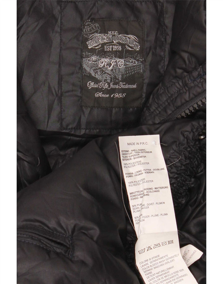 Rifle Ανδρική κουκούλα με επένδυση Gilet UK 36 Small Black Polyester