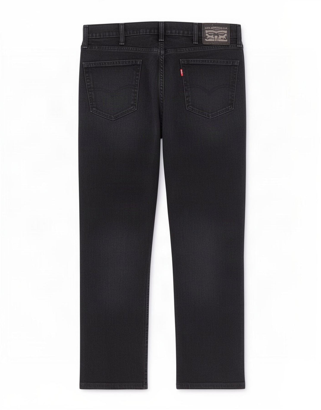 Ανδρικό τζιν Levi's Straight W38 L29 Μαύρο βαμβακερό
