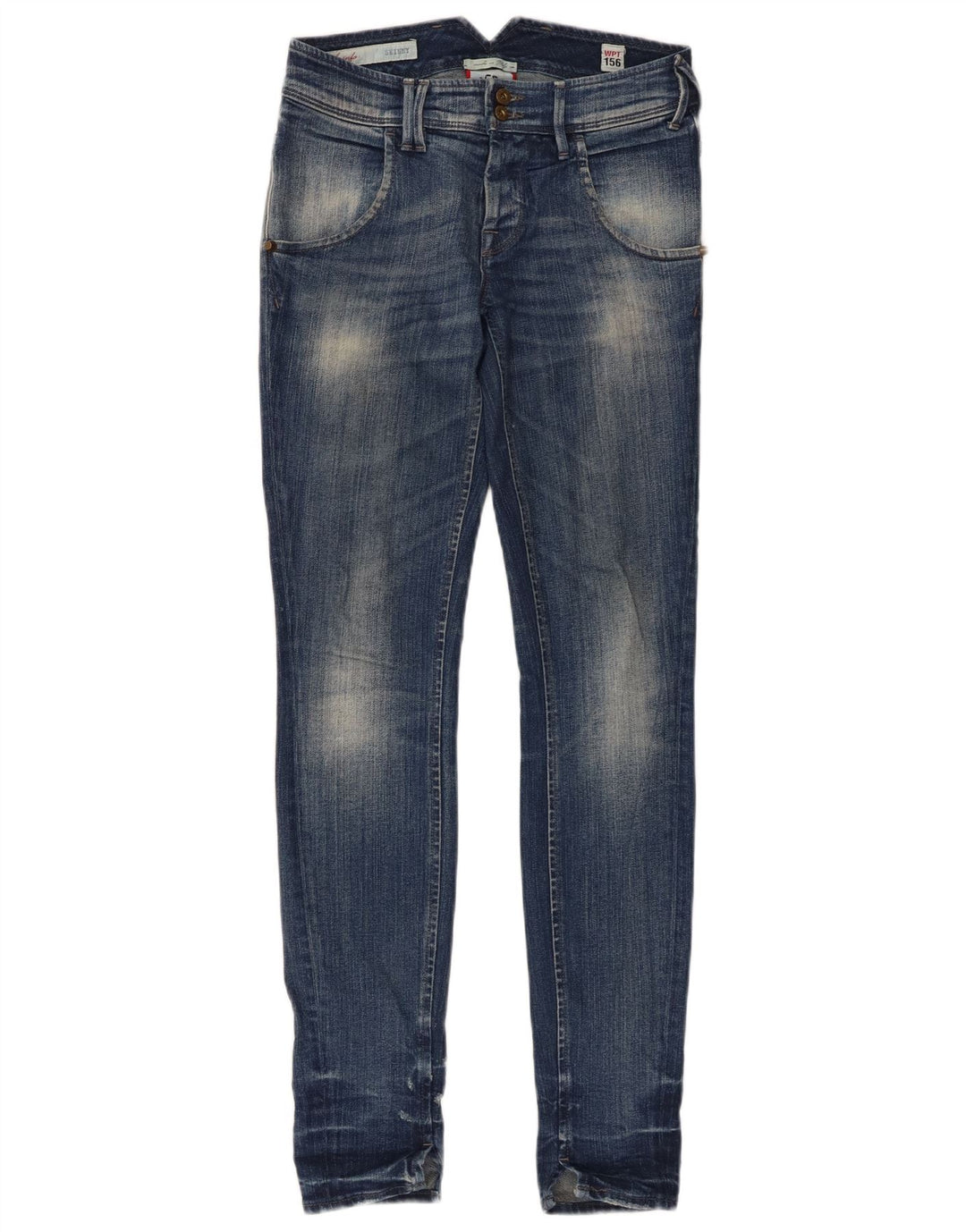 Cycle Γυναικείο Skinny Jeans W25 L31 Μπλε βαμβακερό