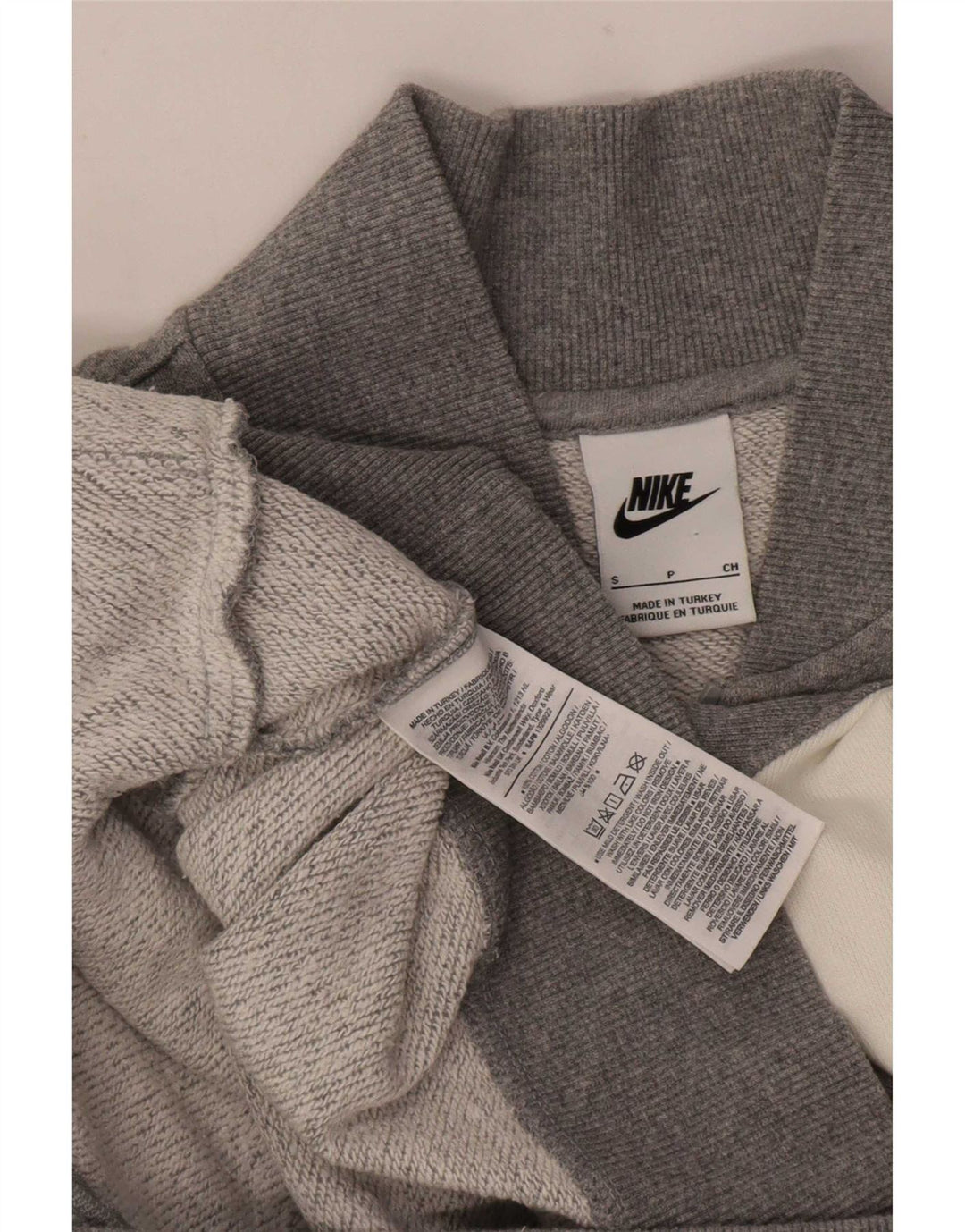 Ανδρική φόρμα αθλητικής φόρμας Nike με γραφικές φόρμες Nike Small Grey Colourblock Cotton