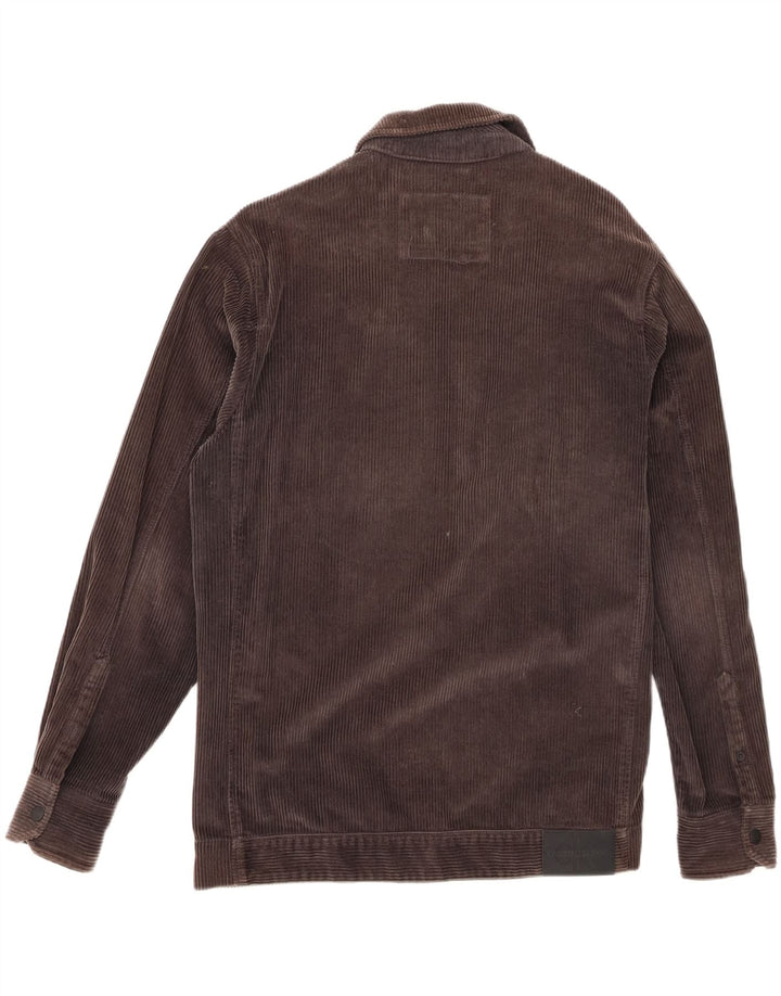 Calvin Klein Jeans Ανδρικό κοτλέ μπουφάν UK 38 Medium Brown