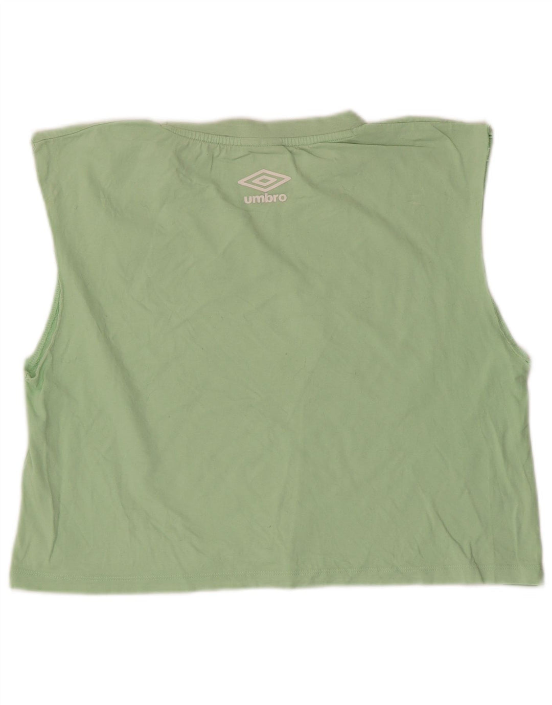 Umbro Γυναικείο Crop Graphic Vest Top UK 14 Large Green