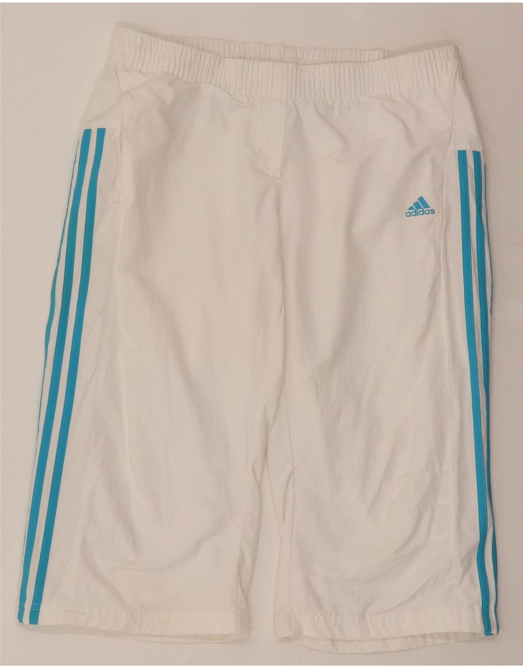 Γυναικείο Αθλητικό Σορτς Βερμούδας Adidas UK 14 Μεσαίο λευκό πολυεστέρα