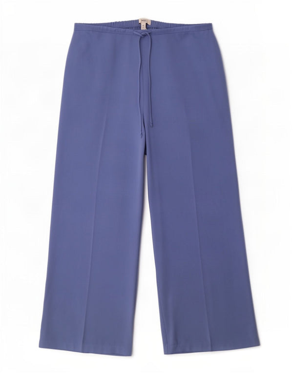 Marks & Spencer Γυναικείο Ψηλόμεσο Παντελόνι UK 20 2XL W40 L29 Μπλε