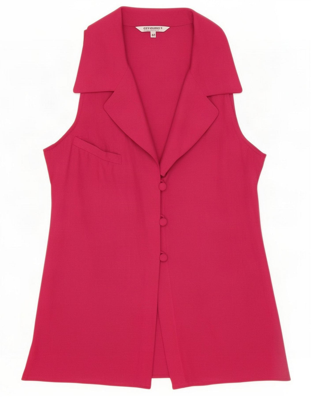 Erreuno Γυναικείο αμάνικο πουκάμισο Μπλούζα IT 44 Medium Pink