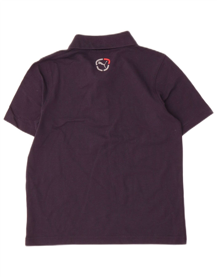 Πουκάμισο Puma Boys Polo 9-10 Years Navy Blue Cotton