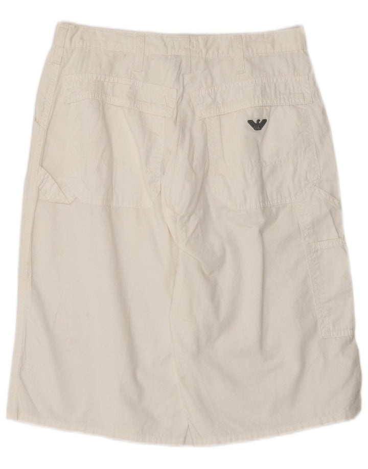 Armani Γυναικείο Σορτς Cargo IT 44 Medium W28 Λευκό
