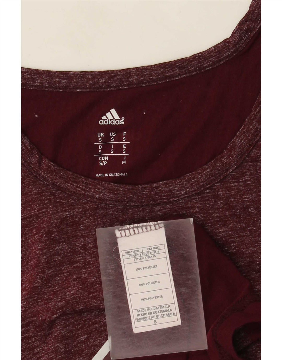 Adidas Ανδρικό γιλέκο Colorado Rapids Γραφικό Κορυφαίο Μικρό Βουργουνδί Πολυεστέρας