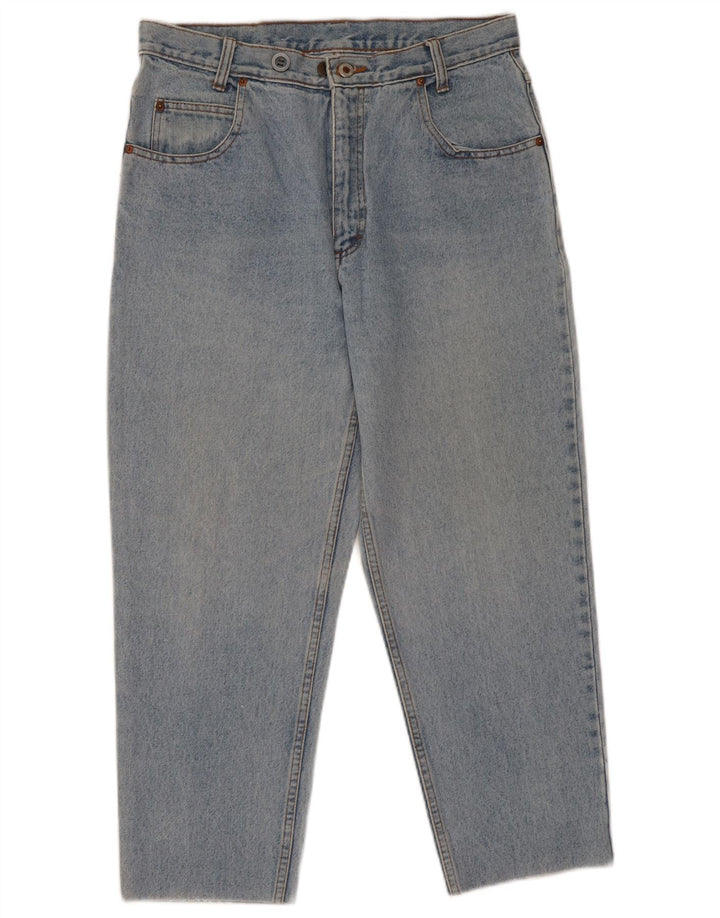 Vintage Γυναικείο Crop Tapered Jeans W32 L26 Blue
