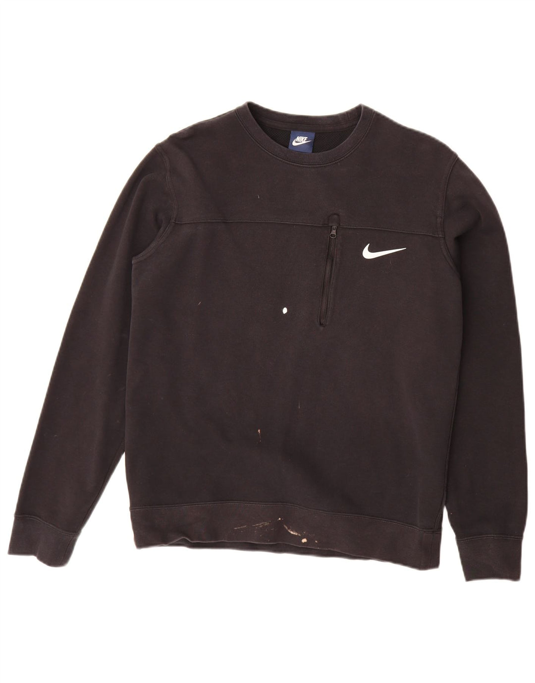 Ανδρικό φούτερ Nike Jumper, μεσαίο μαύρο βαμβακερό